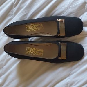 Salvatore Ferragamo Black Pumps